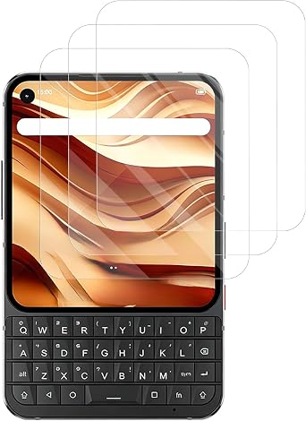Screen Protector for Unihertz Titan 2 Elite, Soft HD Film, Anti-Scratch Anti-Fingerprint Touch Sensitive Screen Protector, Bubble-Free Installation, 3 Pack