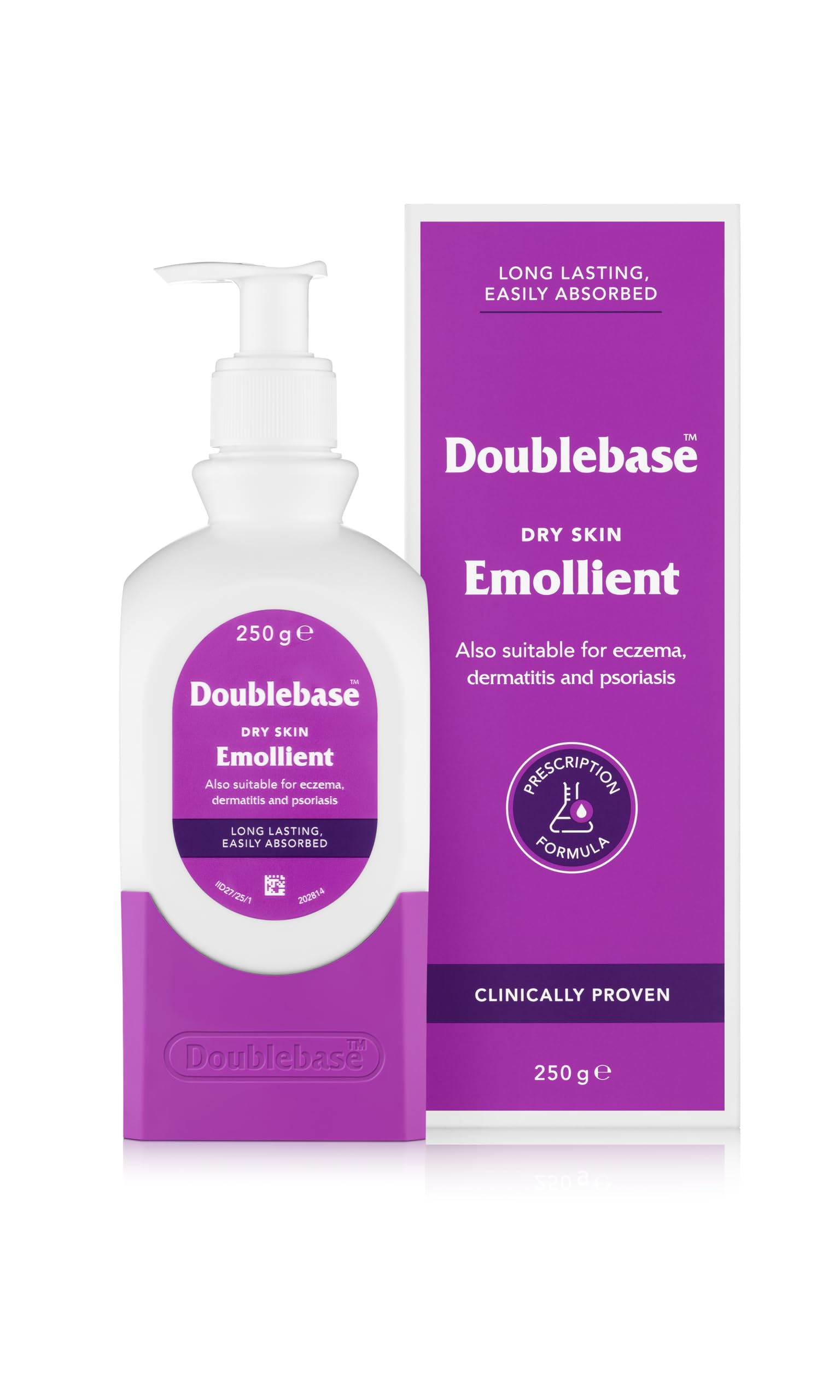 Sponsored Ad – Dry Skin Emollient. Clinically Proven Moisturiser for Eczema, Psoriasis and Dermatitis Treatment. Body Cream for Dry Skin Relief (Packaging May Vary), 250g Pump Pack