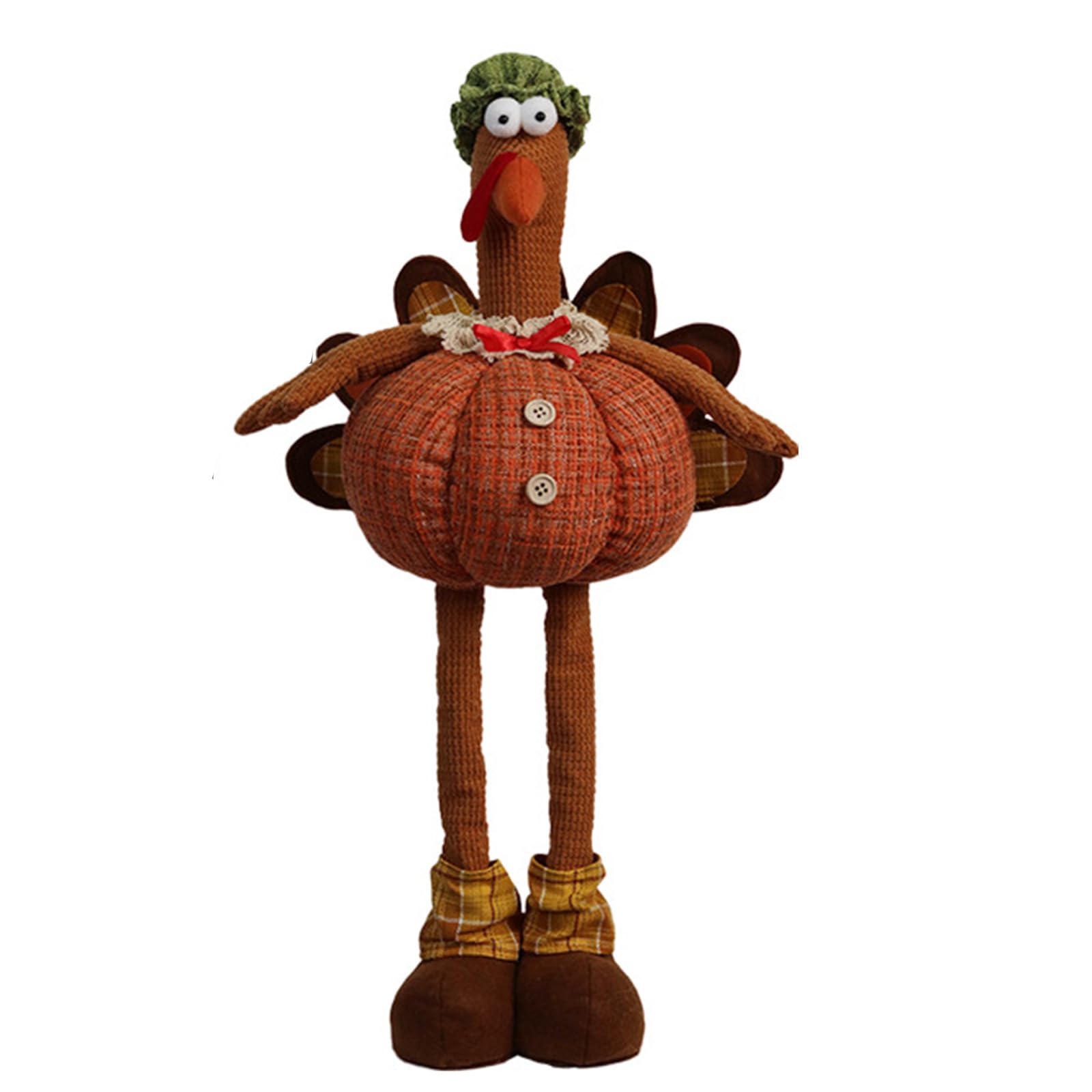 Hsioluted Farmhouse Decoration Adjust Height Turkey Autumn Seasonal Centerpiece Figurine Kitchen Ornament Thanksgiving Layout Kitchen Thanksgiving Decor