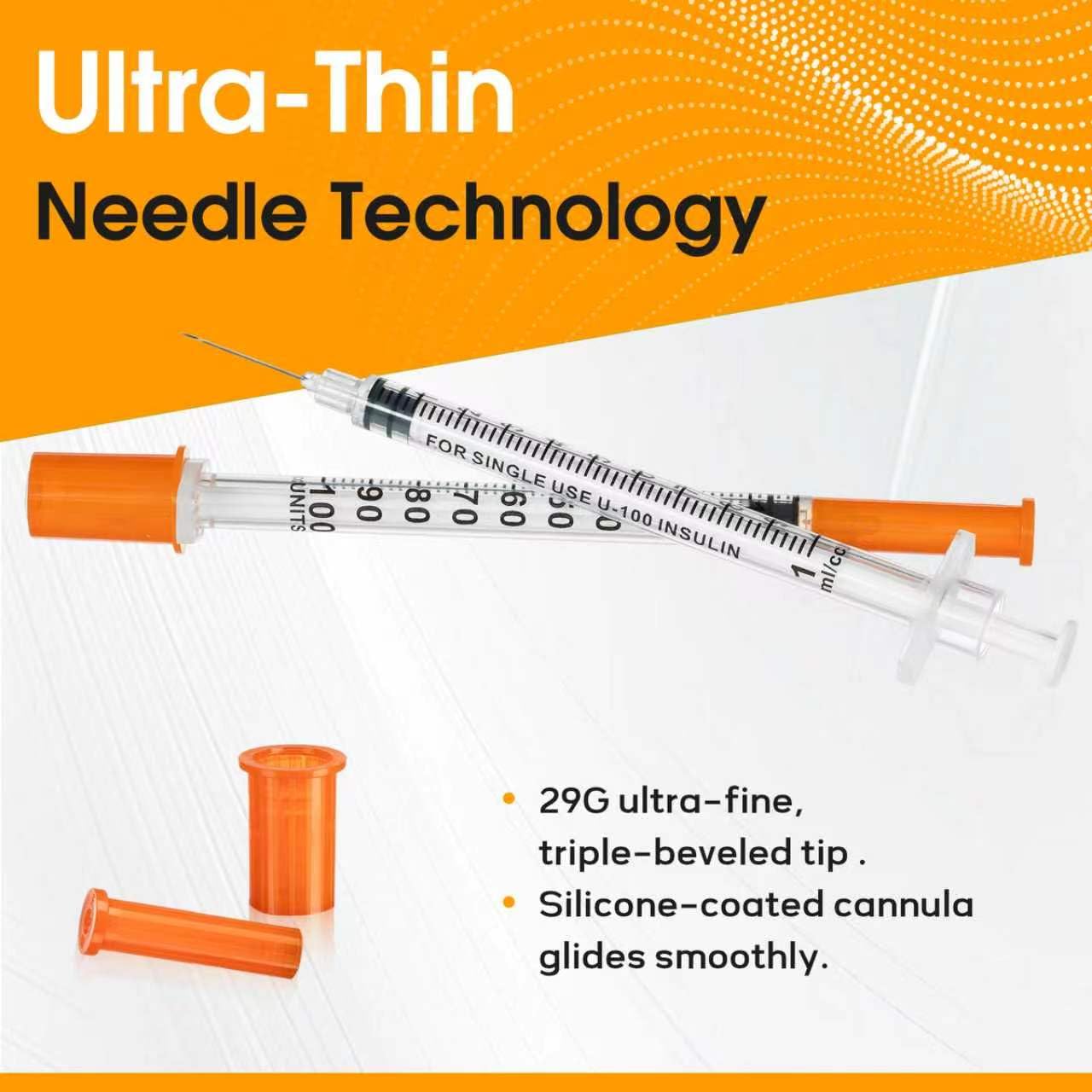 1ml 29 Gauge 1/2 Inch Syringe, Individually Packed , 50PACK — Amazon image 5