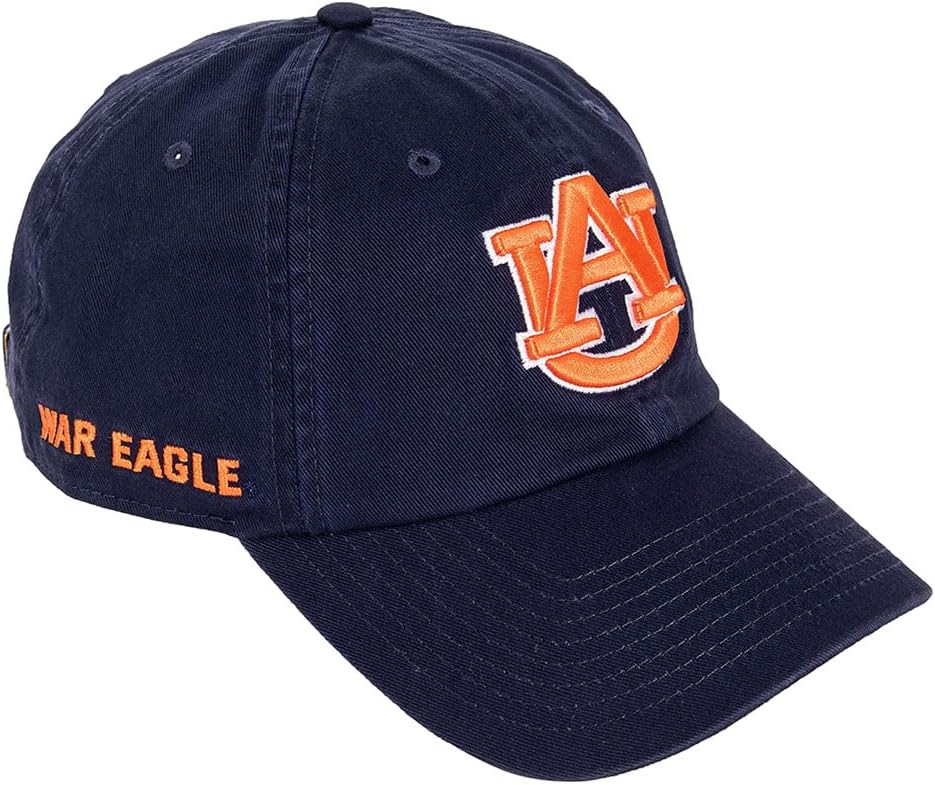 Desert Cactus Auburn University Baseball Hat AU Tigers War Eagle Brimmed Embroidered Hats Cap Adjustable Cloth Strap Adult (Style G1)