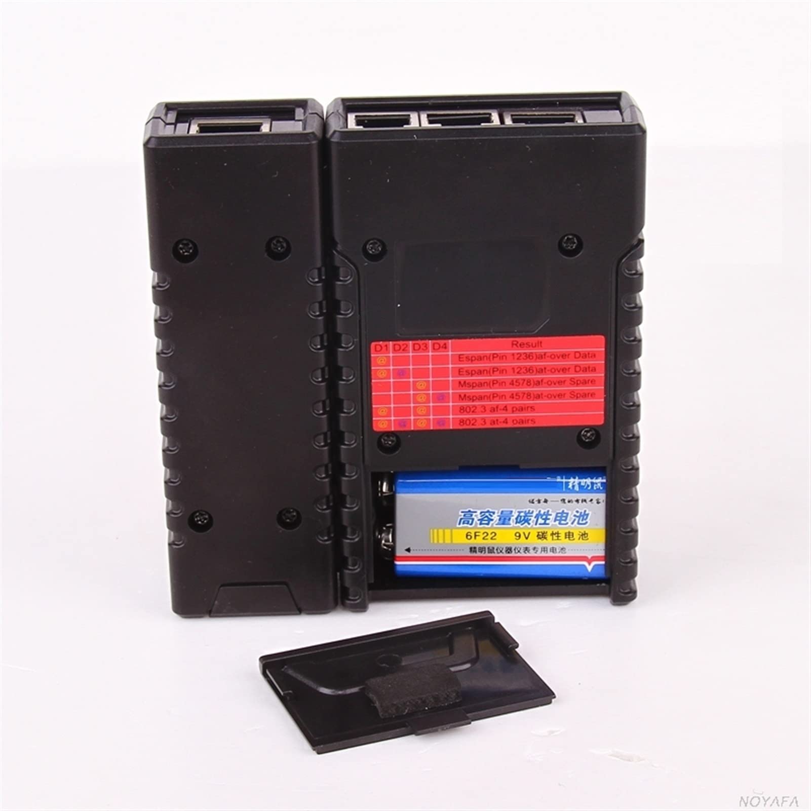 NF-468PT PoE Probador de Cables Rj45 rj11 LAN Tester Wiremap for Cables de teléfono de Red con CE/R OHS/Alcance