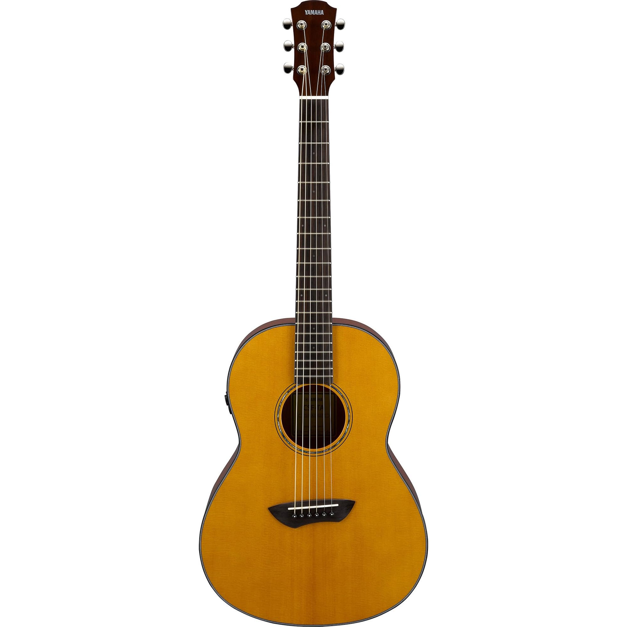 Yamaha CSF-TA Parlor Transacoustic Guitar with Chorus and Reverb - Gig Bag Included