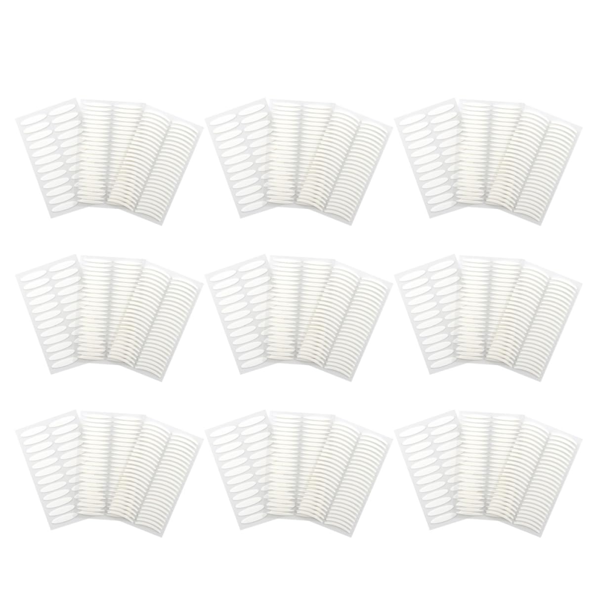 Outanaya Visible Double Eyelid Stickers 45 Pack Natural Look Women's Eyelid Tape Long-Lasting Non-Trace Pe Material
