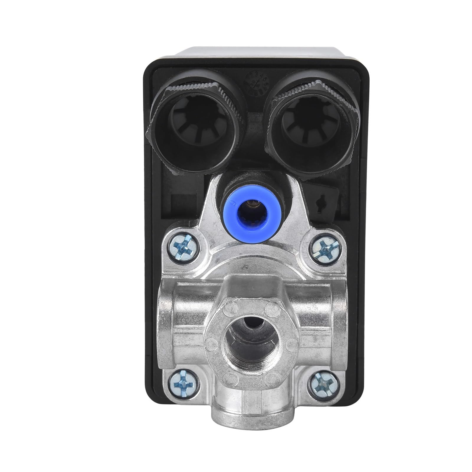 Mklhavb 4-Port Straight Head Quick Plug Air Compressor Pressure Switch 90-120Psi Electric Air Compressor Tool Accessories