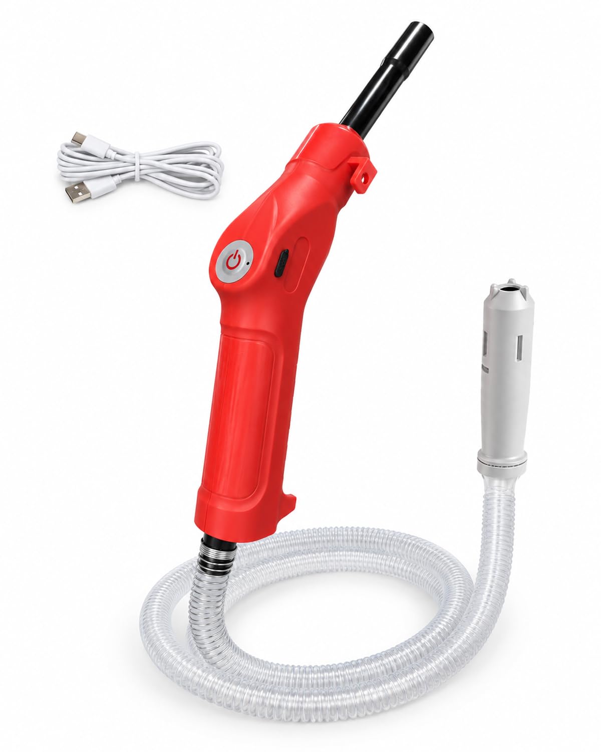 Pompe de transfert de carburant portable rechargeable par USB 3,2