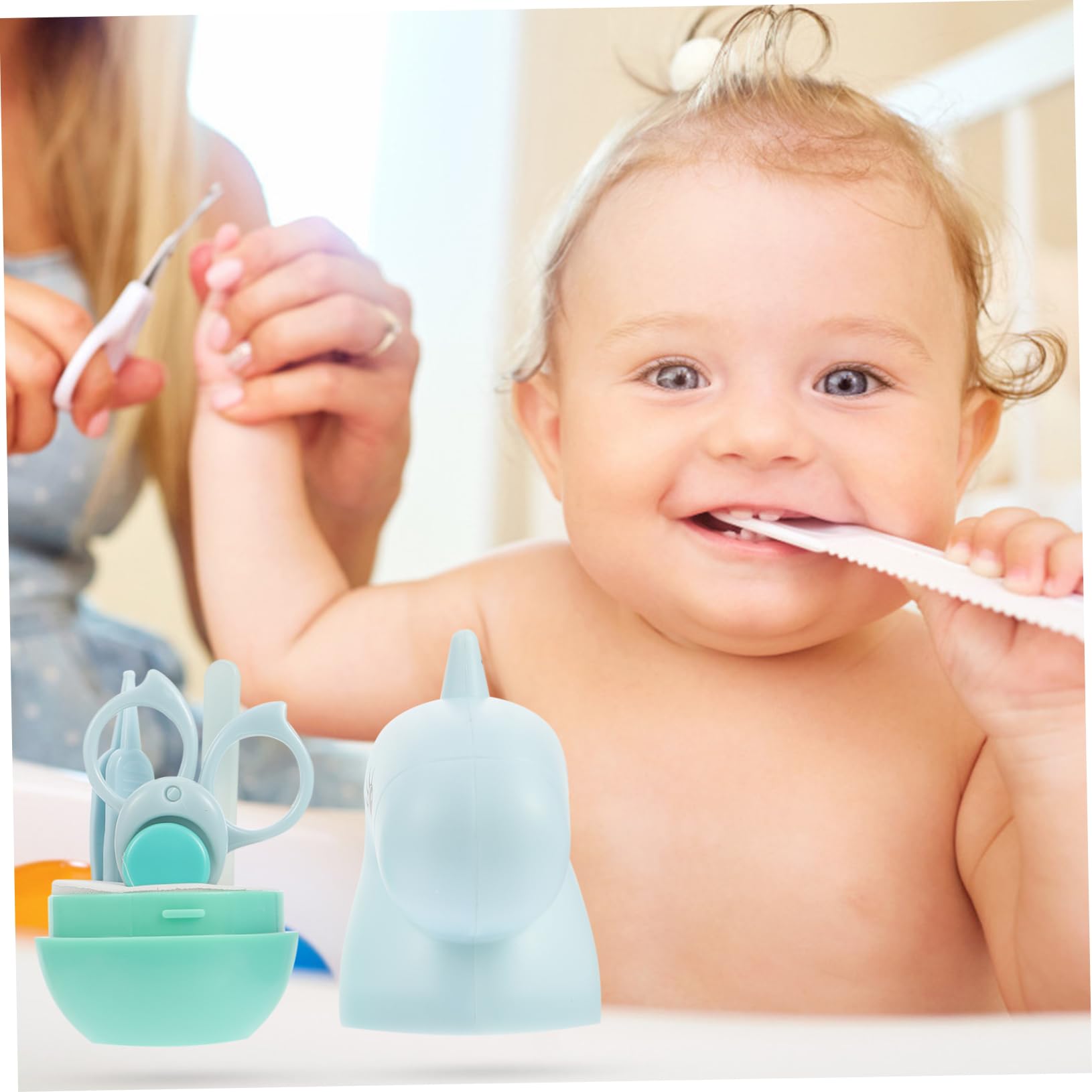 Abaodam 12 Piezas Juego De Tijeras Para Uñas De Bebé. Pinzas Para Bebe Cortauñas Infantil Kit De Cuidado De Uñas De Bebé Kit De Uñas Equipo De Bebé Colocar Abdominales Niño Pequeño Clavo