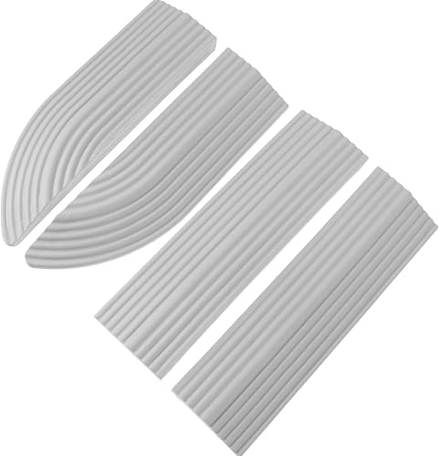 1 juego de alfombrilla de escalada robot para el hogar, rampas para umbral del hogar, rampa de paso de puerta, rampa de entrada, rampa de barrido,