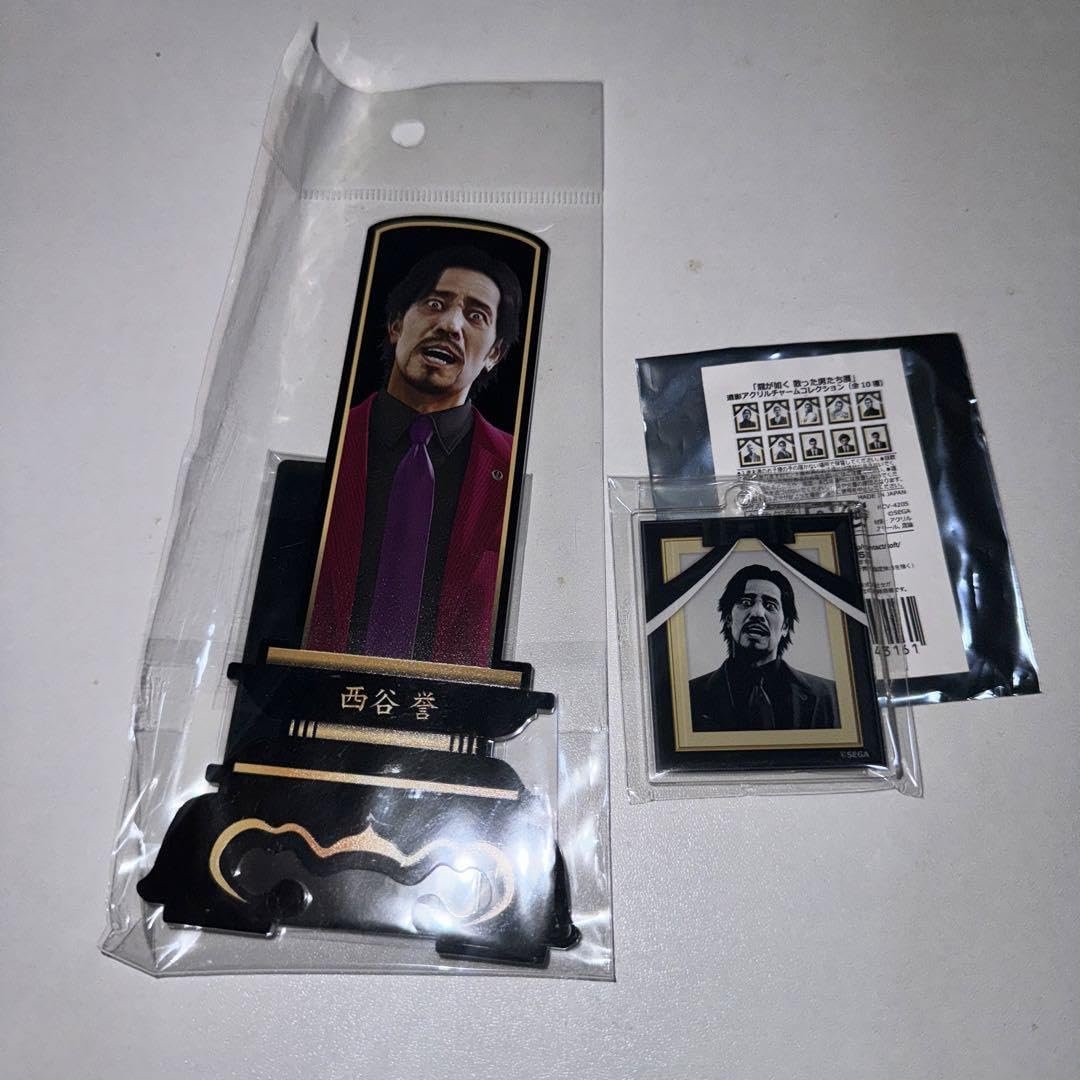 Amazon.co.jp: 龍が如く 散った男たち展 西谷誉 位牌アクリルスタンド