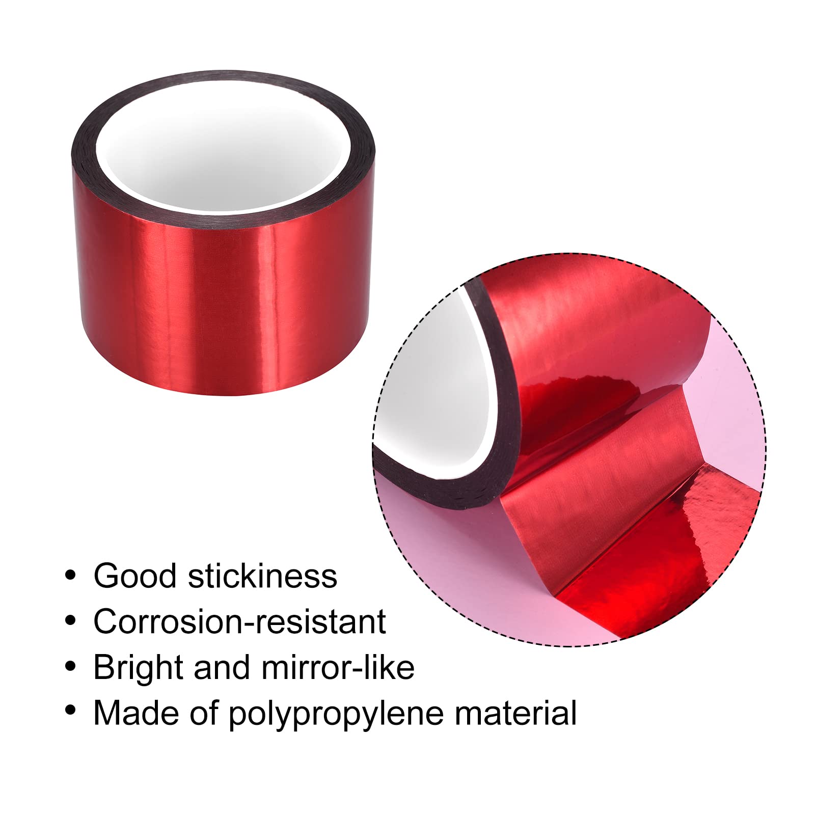 JVCC MPF-01 Ruban Adhésif En Polyester Métallisé 1 Po X 72 M