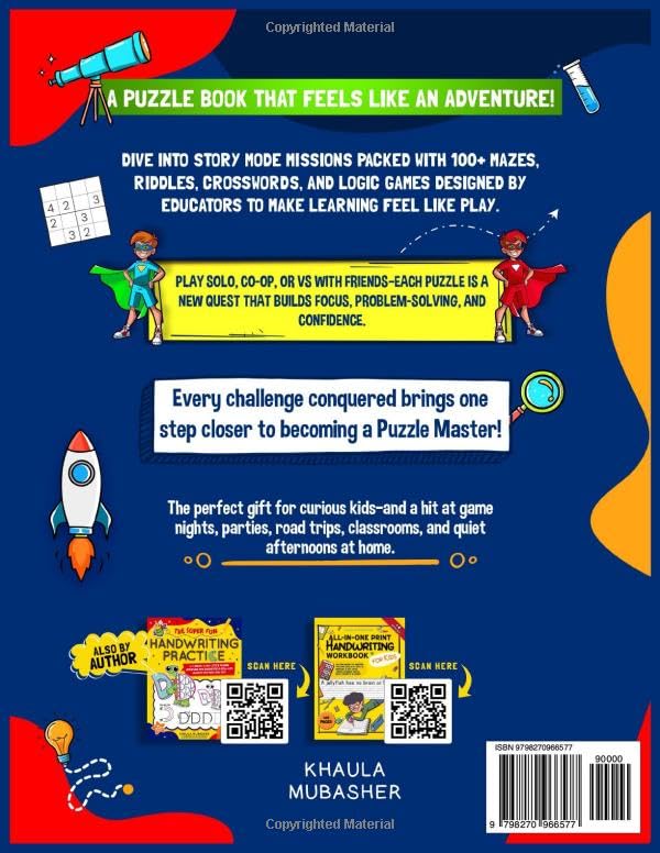 The Ultimate Activity Book for Smart Boys: 100+ Mazes, Word Searches, Crosswords, Sudoku, Dot to Dot, Logic Puzzles, and More Brain-Boosting Challenges (Kids Activity Books) - Image 2