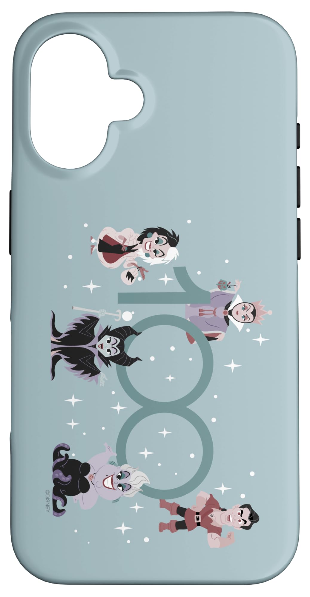 iPhone 16 Disney 100 Disney Villains 100th Anniversary Muted Cute D100 Case