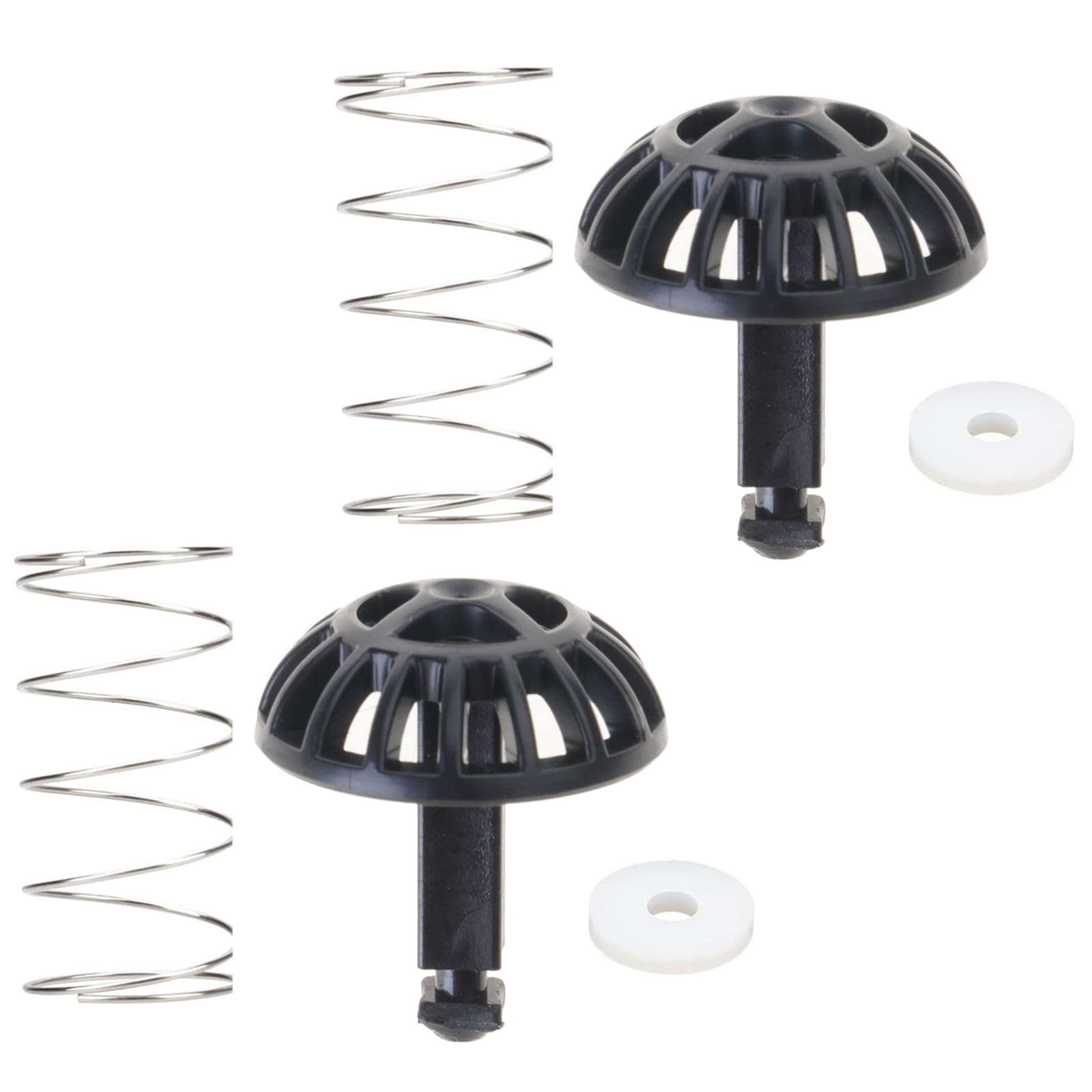 Gmbylby Multicolored 2 Pack Coffee Brew Basket Spring Loaded Stopper Kits Machine Accessory Part Suitable For