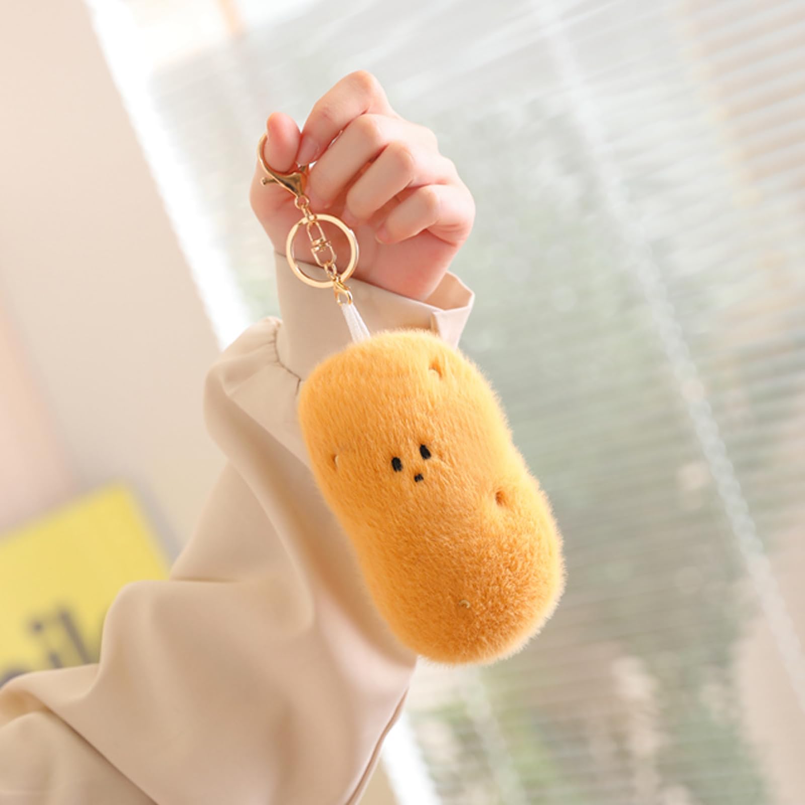 Amazon.co.jp: funnykitten ポテトフラシ天、かわいいポテトぬいぐるみ