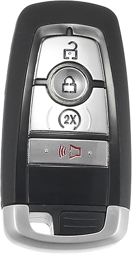 X AUTOHAUX 315MHz M3N-A2C93142300 Reemplazo inteligente de proximidad sin llave remoto llavero para Ford Edge 2017-2020 4 botones con llave de