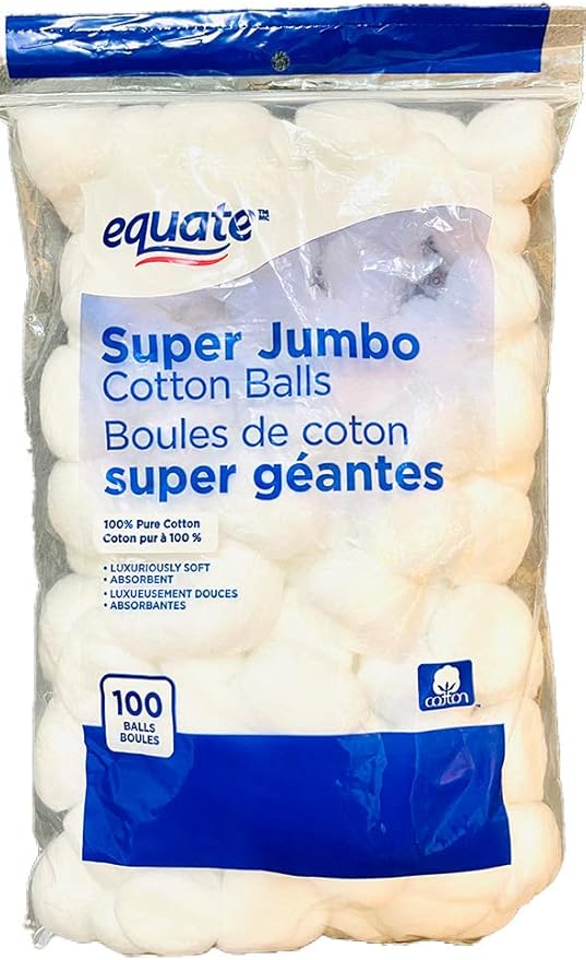 Super Jumbo Cotton Balls 100 Balls Amazon.ca Beauty & Personal Care