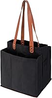 Vista 9 de Bolsas de comestibles reutilizables para trabajo pesado, bolsas de la compra a granel, bolsas de compras plegables, bolsa multiusos de la compra