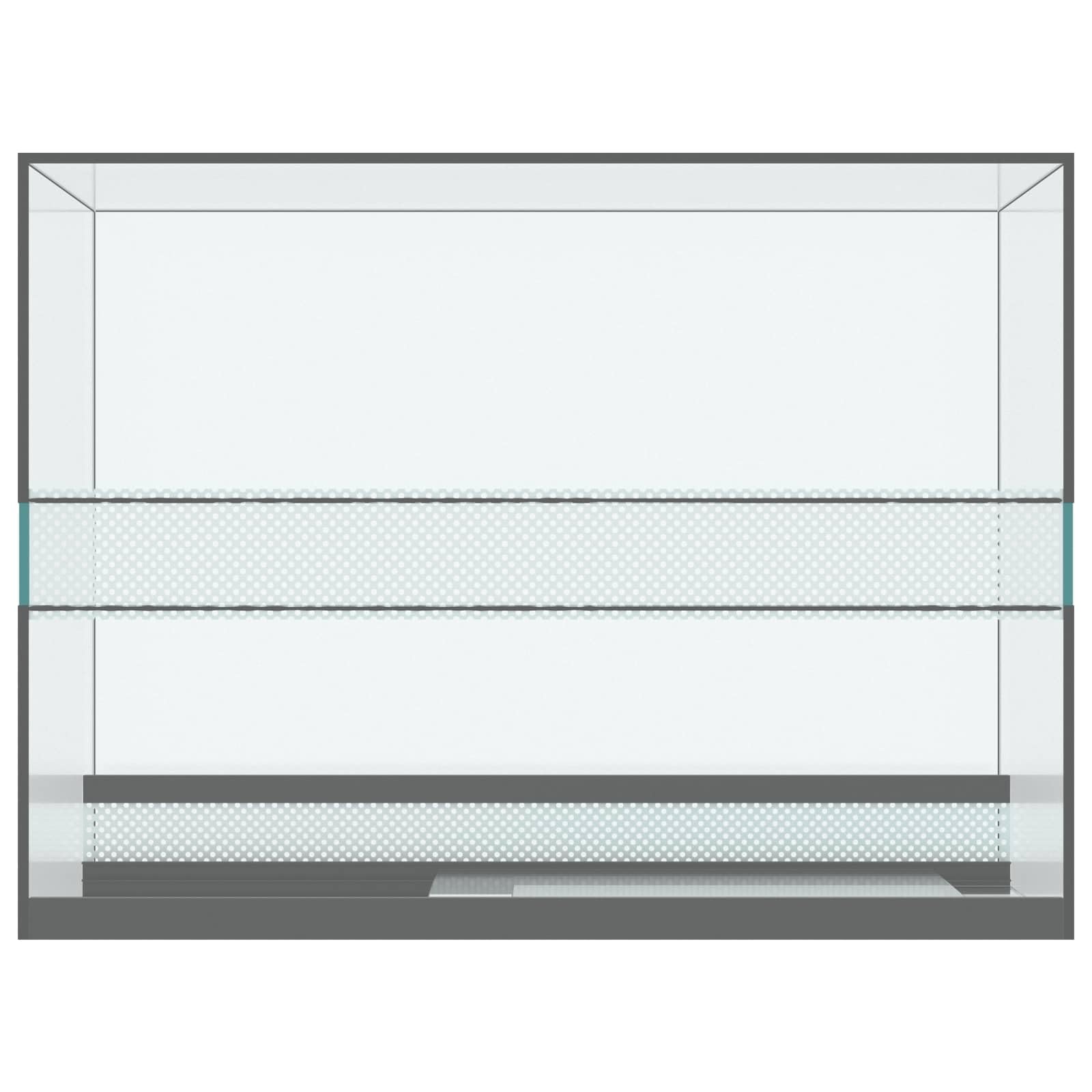 Generisch Terrarium mit Speicher Transparent 40 x 30 x 30 cm Glas,Tier- & Haustierbedarf,Haustierbedarf,Reptilien- & Amphibienbedarf,Terrarien-42020389
