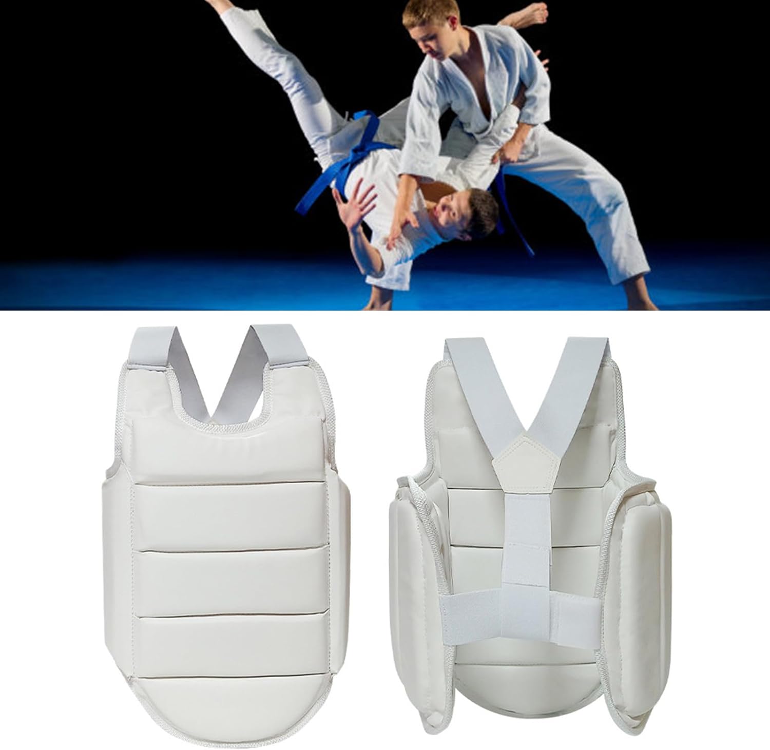 ボクシング ボディプロテクター ムエタイ チェストガード 使いやすい 伝統的な空手 女性 男性 空手 テコンドー ボクシング ムエタ
