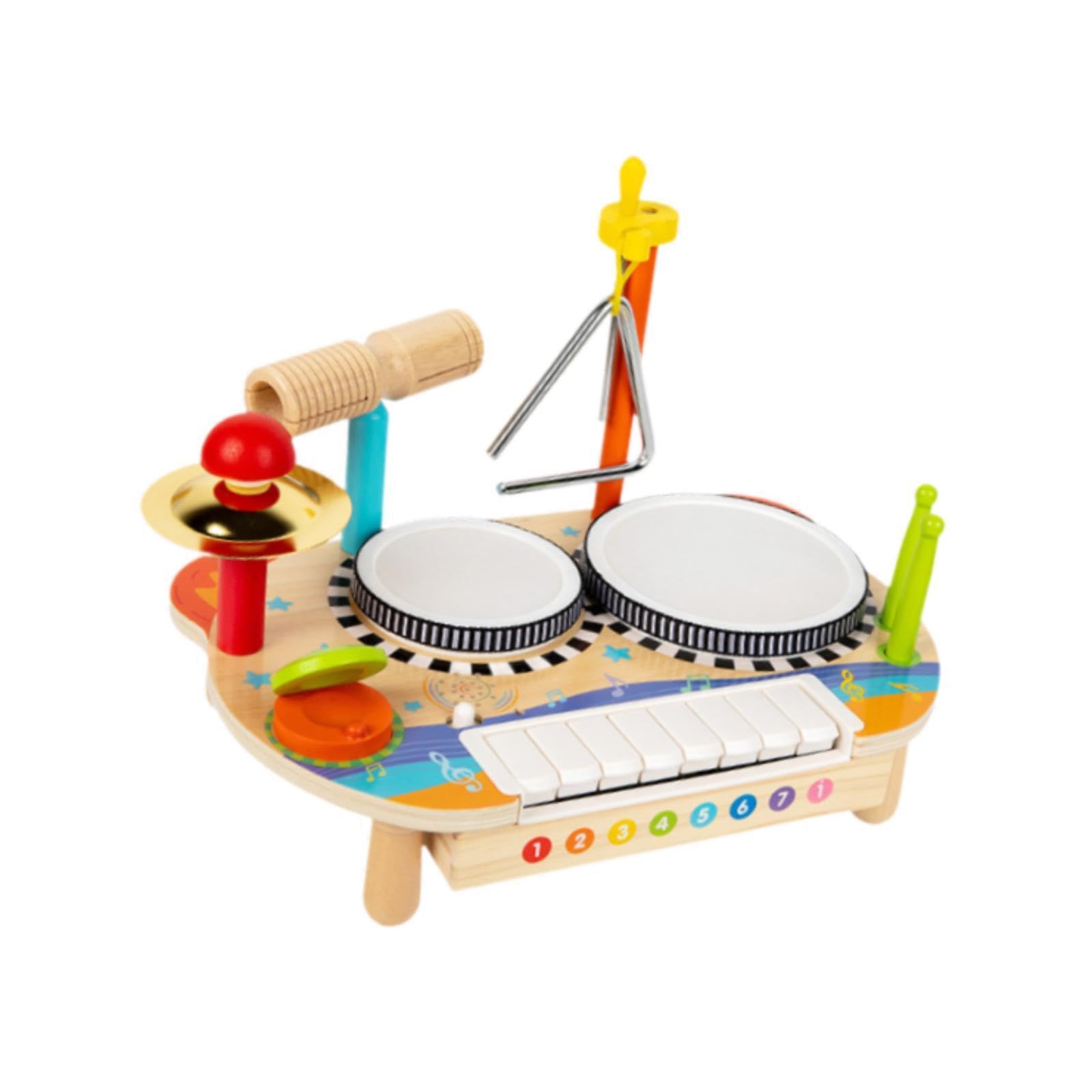 Giocattoli per batteria elettronica per pianoforte che offrono | sonore coinvolgenti, sviluppano le capacità motorie fini nei giovani musicisti, regali per batteria per bambini dai 3 ai 6