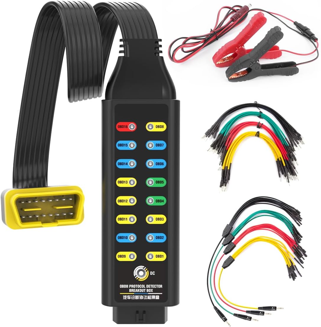 OBD2 Breakout Box Professional OBDII Breakout Box Protocol
