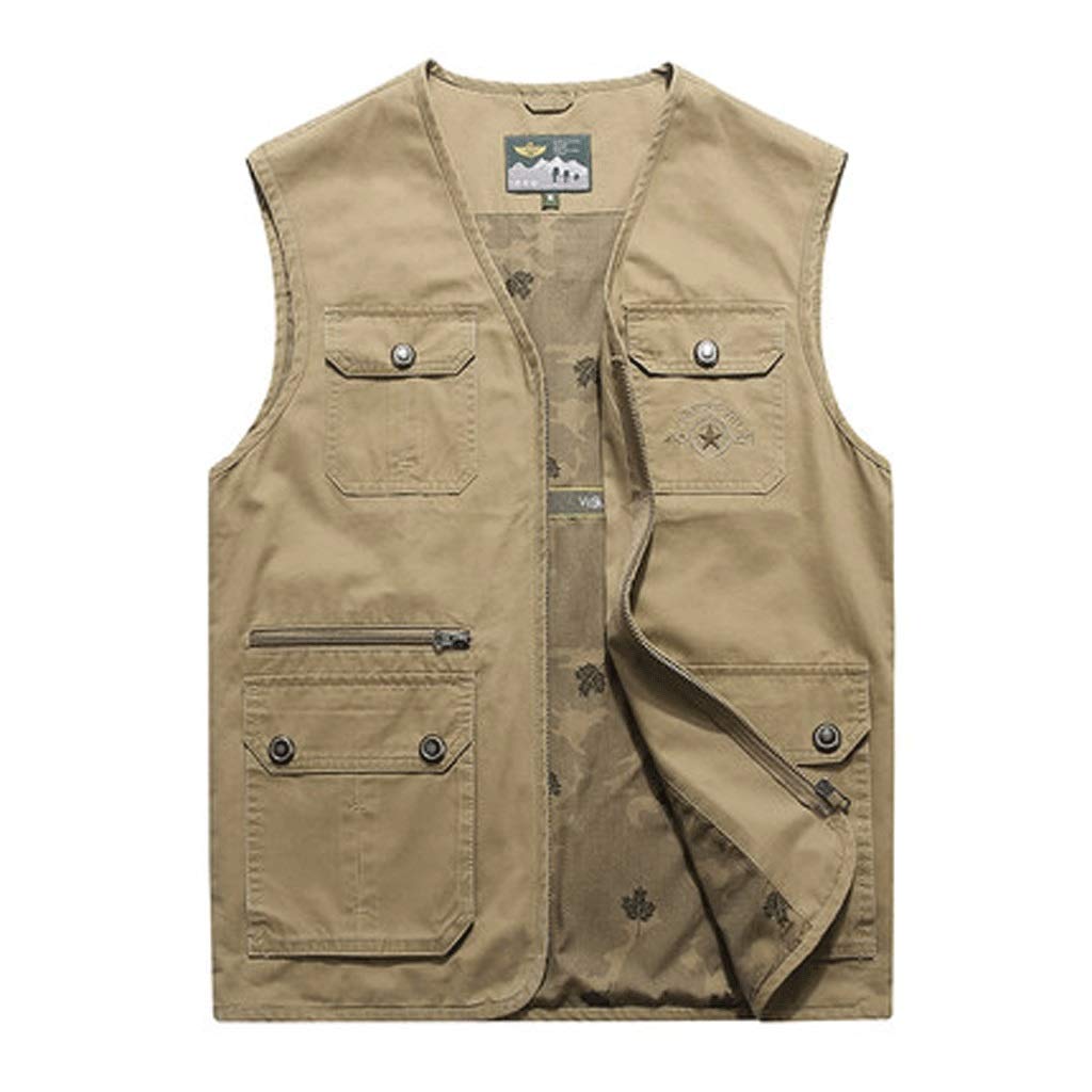 Chaleco al aire libre para hombre ideal para pescar en primavera y verano