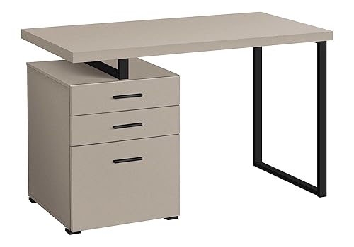 Monarch Specialties I 7644 Computer Desk, Home Office, Laptop, Left,