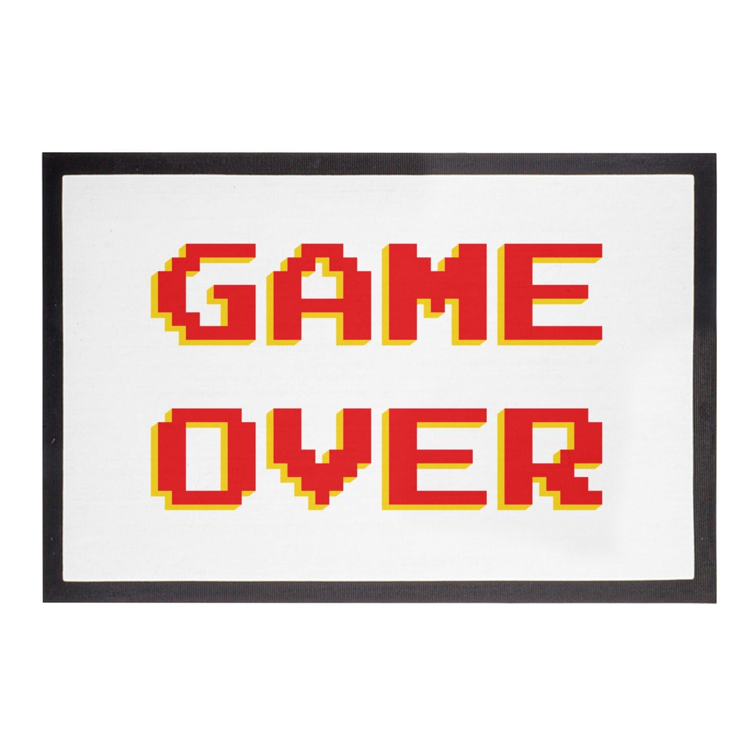 Paillasson 8 bits Game Over, l'idée cadeau geek idéale pour crémaillère