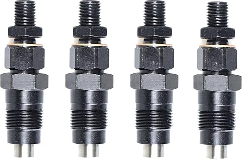 Kit diesel del inyector de 4 piezas 23600-59155 093500-4500, compatible para Toyota Hilux 2L-TE 1990-1993