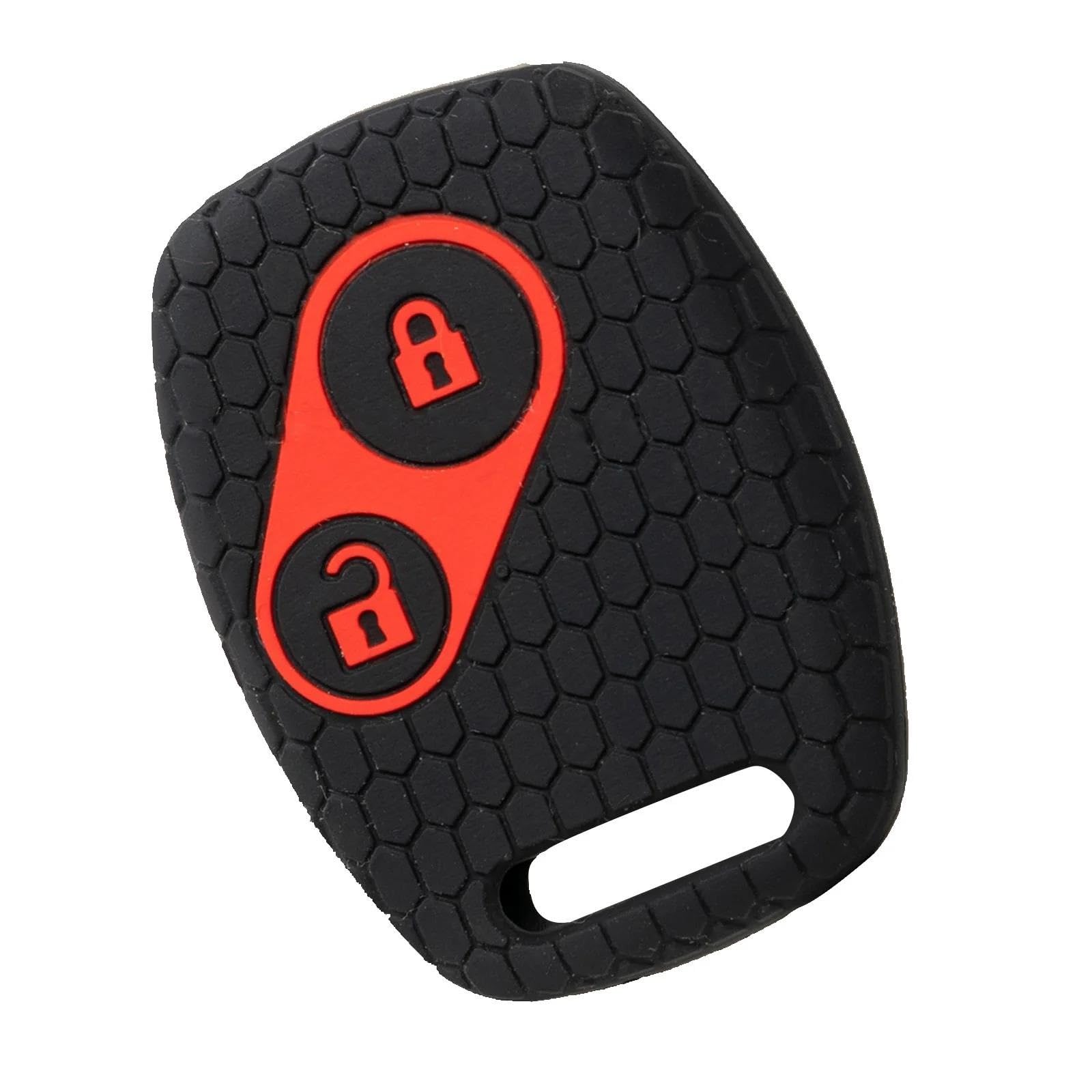 Carcasa para llave coche de 2 botones compatible con Honda Fit y Pilot 8