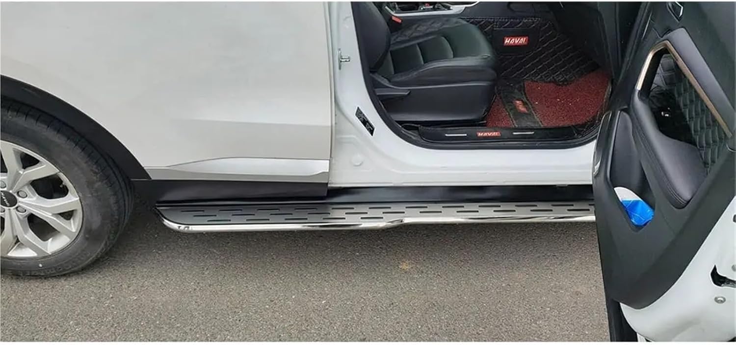 2Pcs Compatible for Chevy Traverse 2018-2023 Fixed Side Step Pedal Running Board Bar