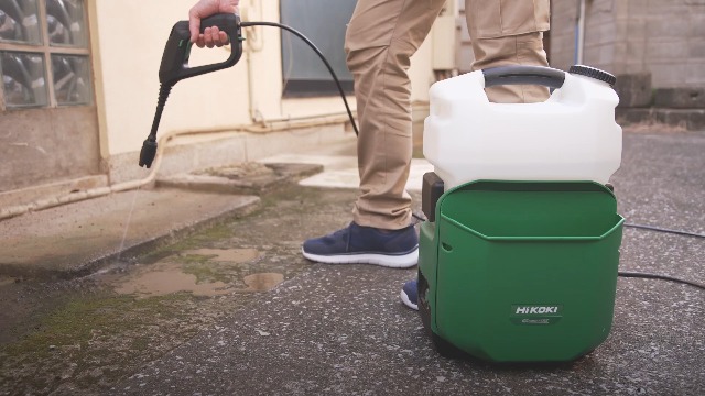 Amazon | HiKOKI(ハイコーキ) コードレス高圧洗浄機 充電式 容量8L