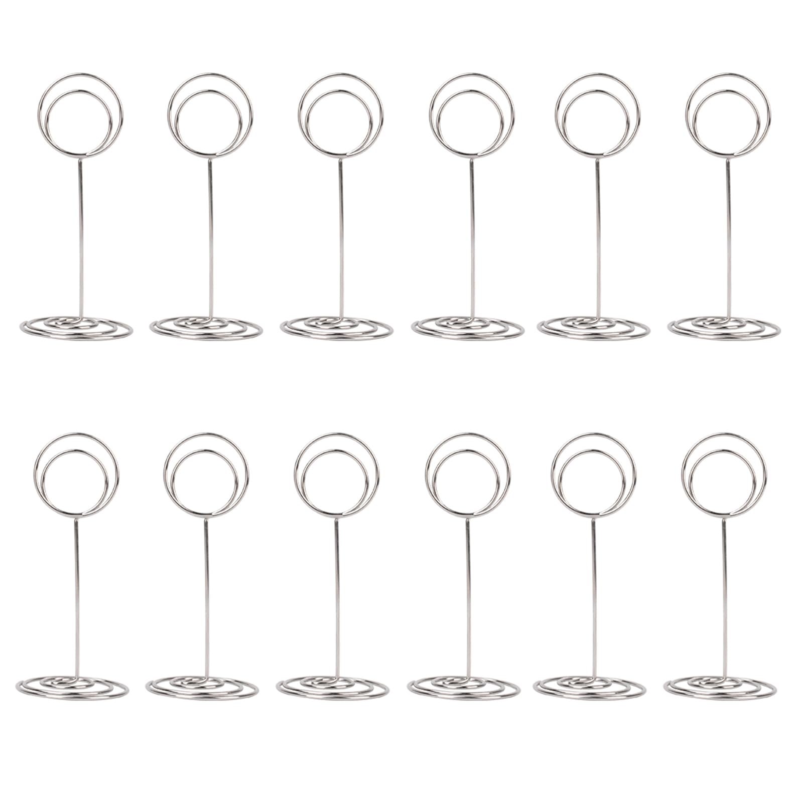 20 Pack Table Number Holders Place Card Holder Photo Picture Holder for Wedding, Birthday Party
