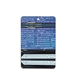 YYHWHJDE Programmer Programming Code pattern Rectangle Car Air Fresheners Cards six-pack : Hanging Scented Cards for Wardrobe Bathroom Car Interior Decor