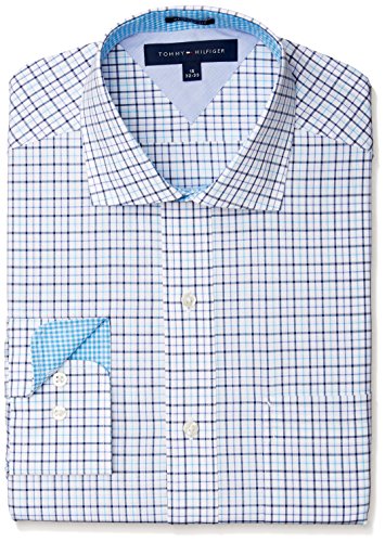 Tommy Hilfiger Men's Regular Fit Tattersall