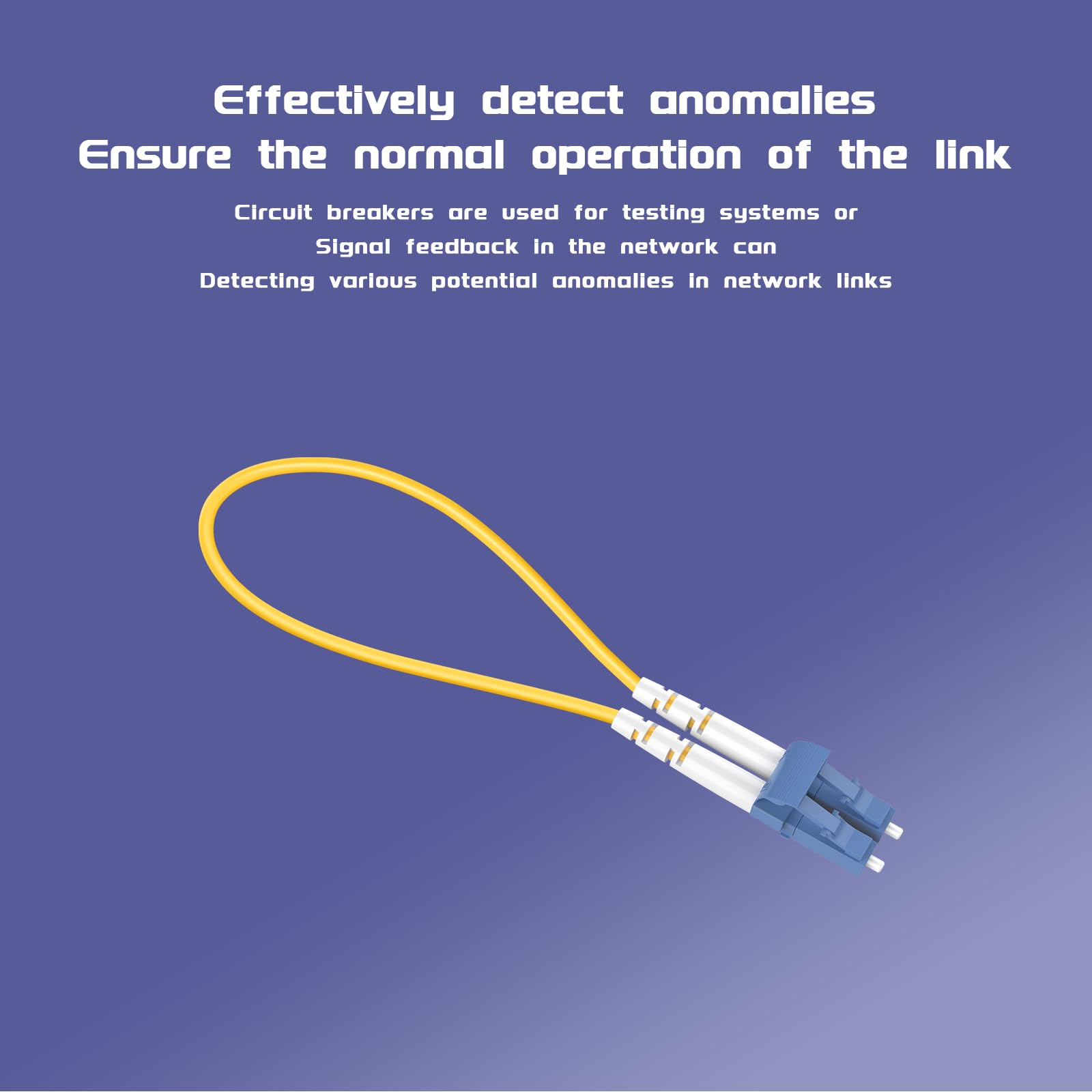 Snapklik.com : Buacoz 2- Pack LC/UPC Fiber Optic Loopback Adapter ...