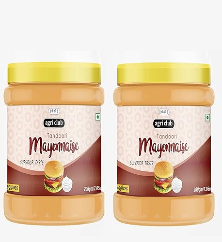 Agri Club Mayonesa Tandoori 14.11 oz (cada 7.05 oz) paquete de 2