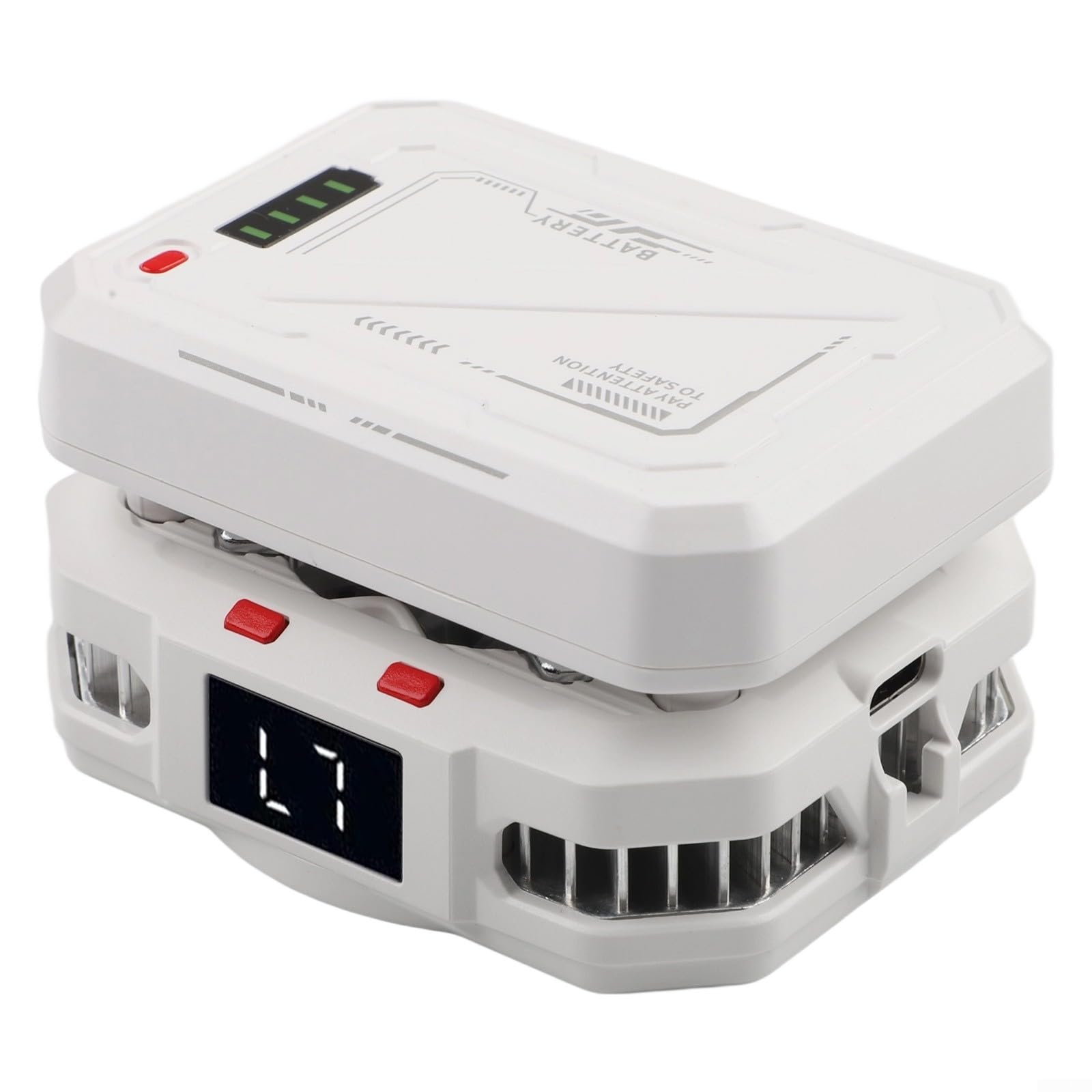 SPORTARC TH10 - Dispositivo di raffreddamento per telefono, con batteria ricaricabile, display di potenza di raffreddamento rapido, semiconduttore magnetico wireless, congelamento del ghiaccio, 15 W
