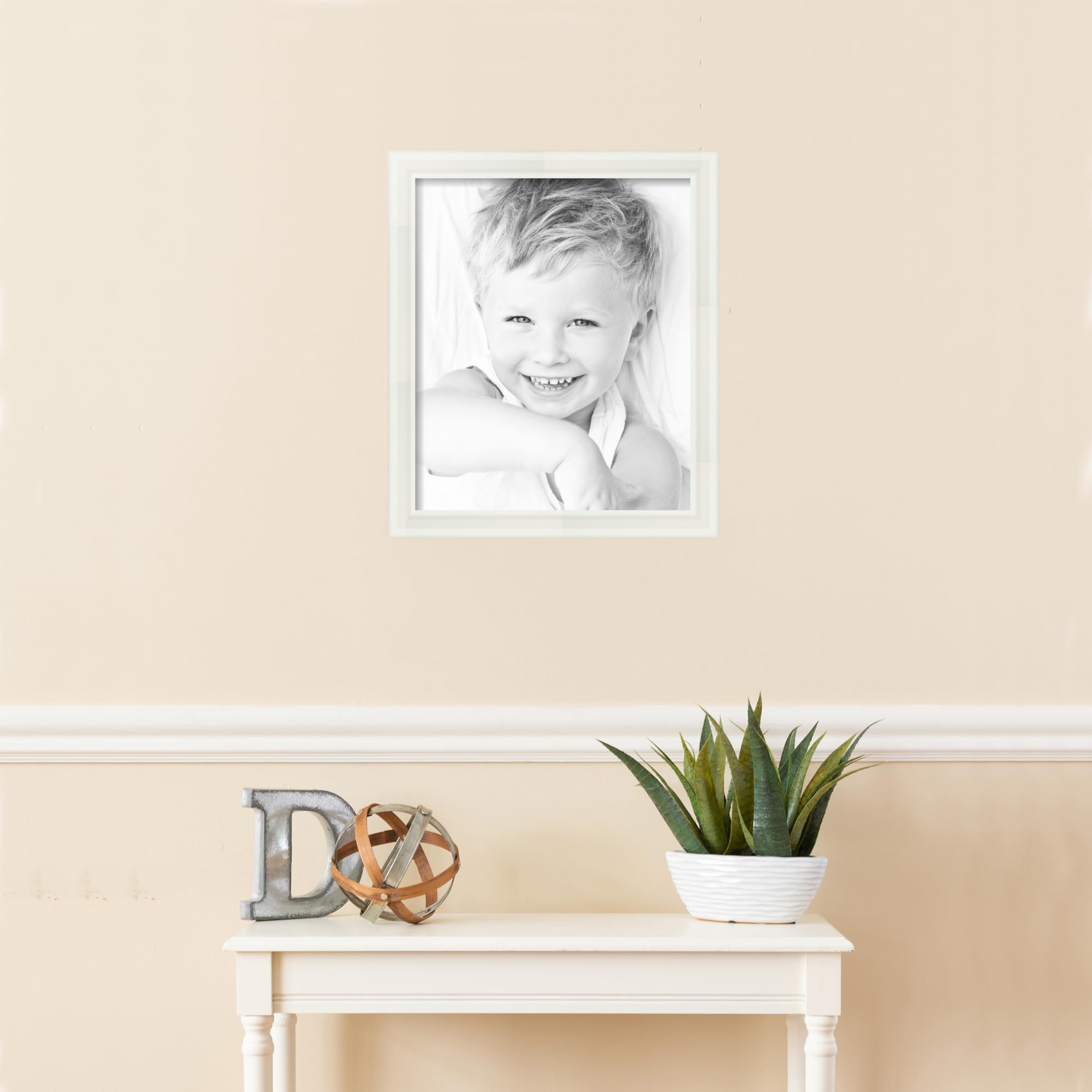 Arttoframes 5x5 Inch Rustic Picture Poster Frame, Made of Wood, Comes With Regular Glass , Distressed Painted Style (a45-5x5 Arttoframes 5x5 Inch Rustic Picture Poster Frame, Made of Wood, Comes With Regular Glass , Distressed Painted Style (a45-5x5