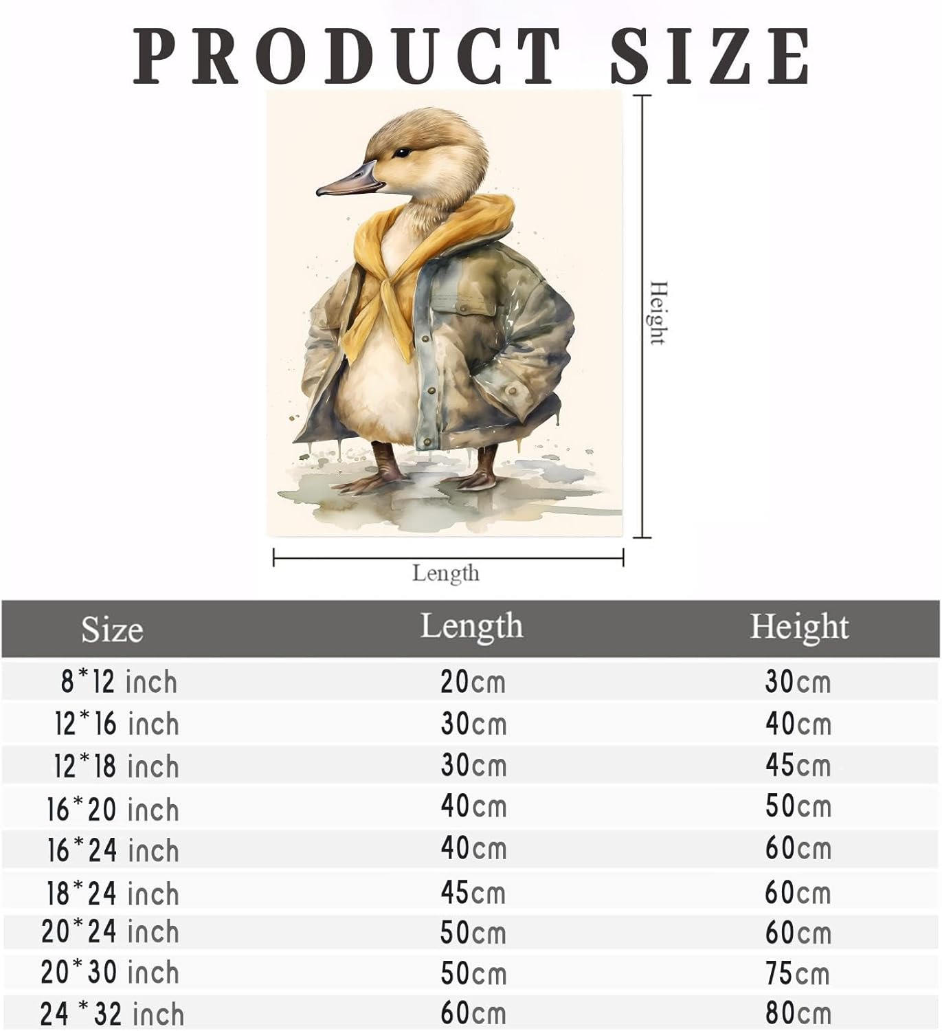 GUAIEUW Handsome Duck Diamond Painting Kits DIY 5D Crystal Full Round Diamond Painting, Handmade Art for Living Room Home Wall Decor Birthday Gift 20x30 Inch