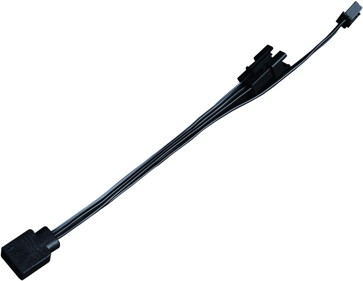 SilverStone Technology CPL02-E 8-in-1 Addressable RGB Hub Supports Up to 8 RGB Strips or Devices