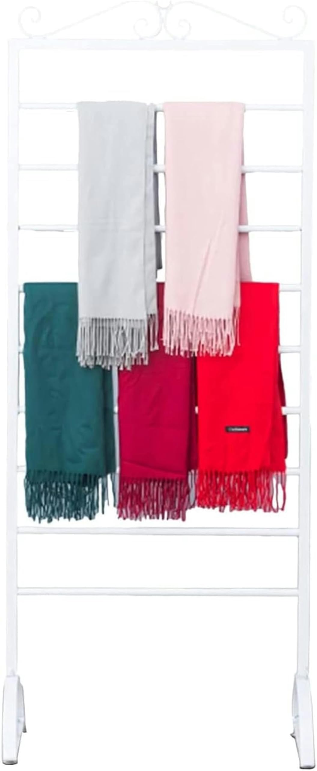 Support de ruban d'artisanat autoportant en métal de 67 pouces pour rouleaux