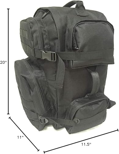 Miniatura 11 de Explorer Mochila táctica paquete de asalto militar con accesorios Molle