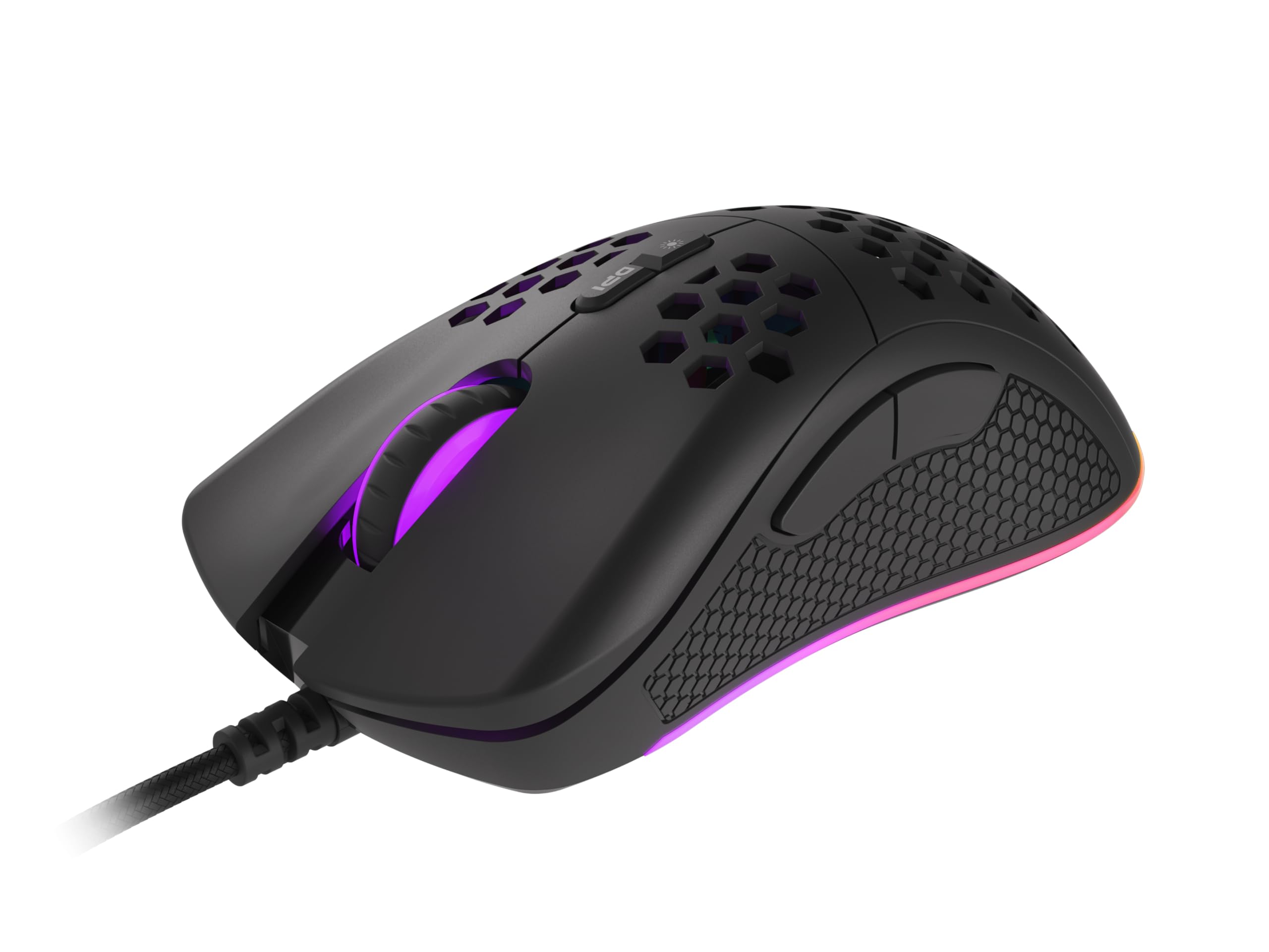 Genesis Raton Gaming Krypton 555 RGB 8000DPI Noir