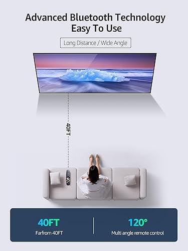 Miniatura 5 de Repuesto mágico para control remoto LG TV con función de voz y puntero, AKB75855501 y MR20GA para control remoto LG Smart TV (modelos OLEDNANOCELL4K