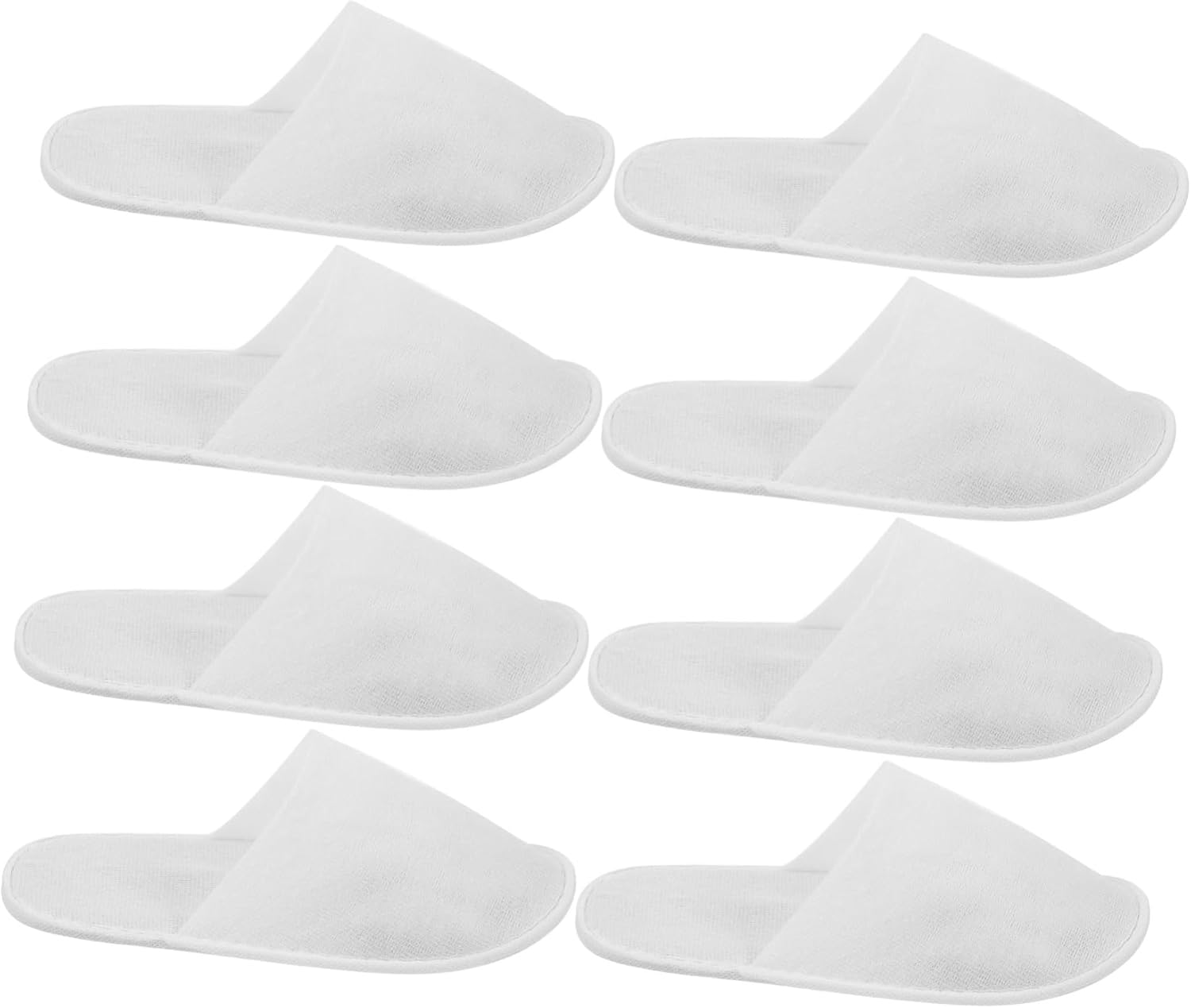 12pairs Disposable Travel Slippers Hotel Guest Spa Slippers Slip Soft for House Motel Spa Beauty Salon