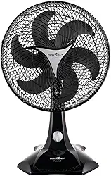Ventilador Britânia Protect 30, 127v, Preto, 3 velocidades, Hélice de 6 pás, Potência 55W