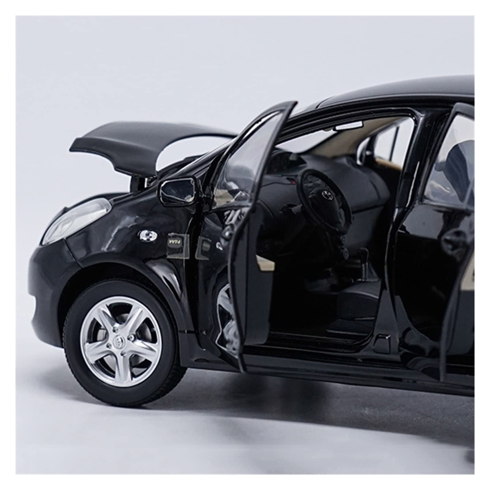 Veicoli a Motore in Scala Diecast 1:18 per Toyota Yaris Lega di Simulazione Modello di Auto Collezione per Adulti Decorazione Statica Regali Modello di Auto Replica