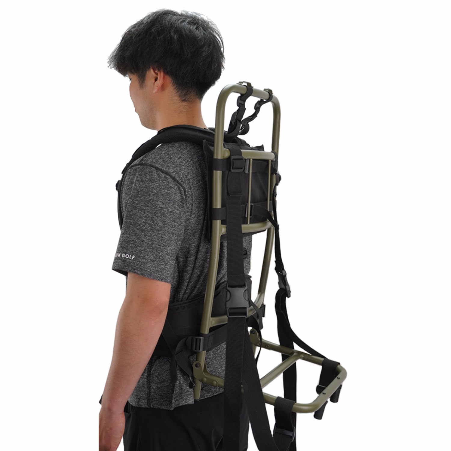 Amazon | X'SELL(エクセル) よっこい背負子 折りたたみ式 頑丈 バック