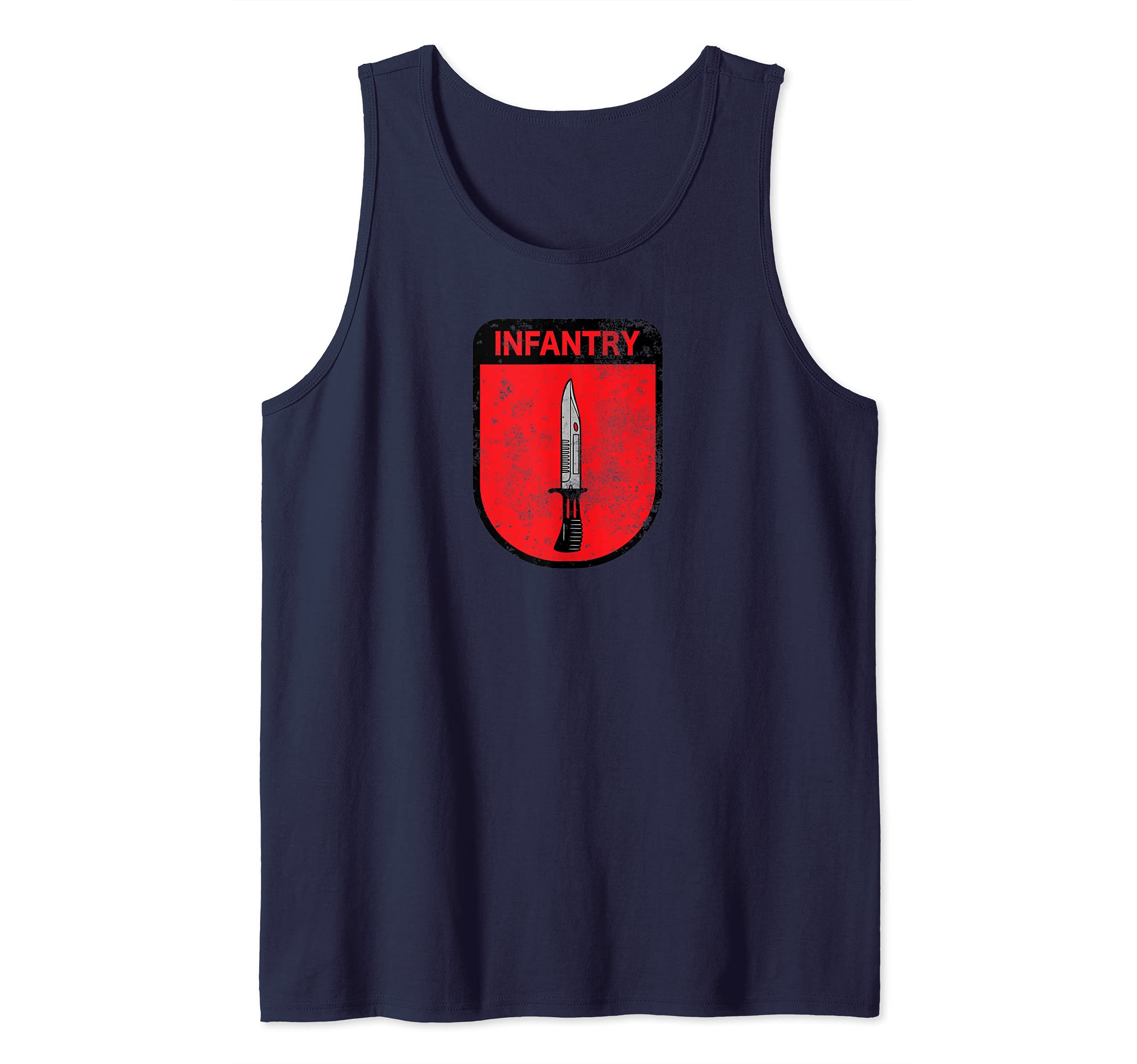 British Army Infantry (distressed) Tank Top